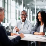 How do rising real estate professionals connect with entrepreneurs for growth?